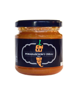 Dżem ChiliMaga pomarańczowy z chili Bhut Jolokia 210g