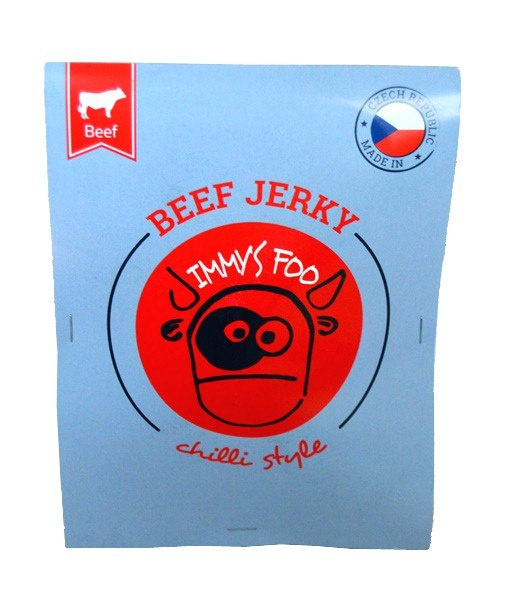 Jimmy's Food Beef Jerky chilli style 25g Jimmy's Food Beef Jerky chilli style 25g