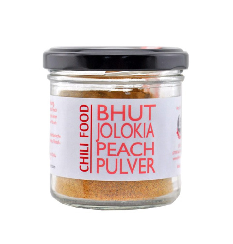 Papryka Bhut Jolokia Peach w proszku 50g Papryka Bhut Jolokia Peach w proszku 50g