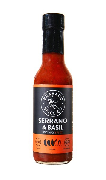 Sos Bravado Serrano&Basil 148ml Sos Bravado Serrano&Basil 148ml