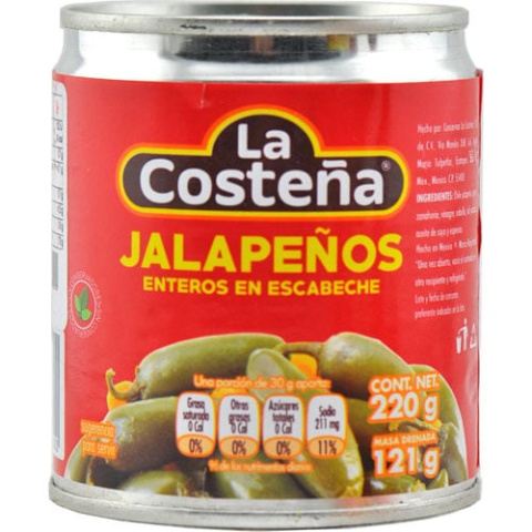 La Costena papryka Jalapeno cała 220g