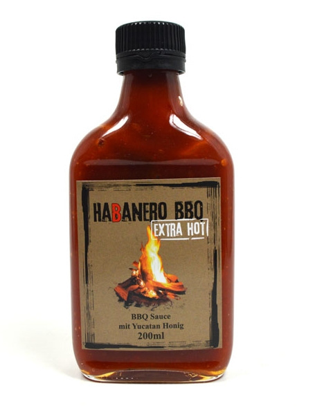 Sos Habanero BBQ Extra Hot z miodem i Habanero 200ml