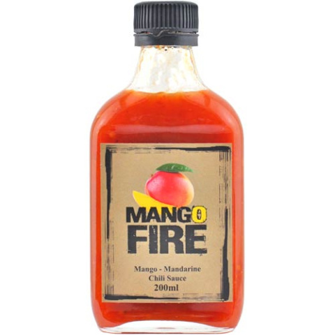 Ostry sos Mango Fire z mango i Habanero 200ml