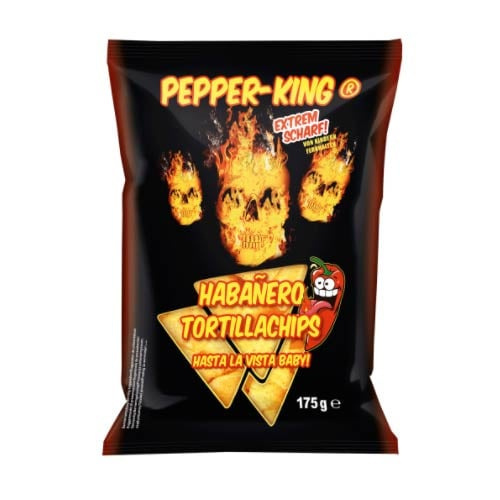 Pepper King Habanero Tortilla Chips 175g Pepper King Habanero Tortilla Chips 175g