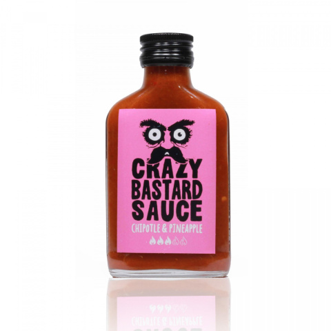 Ostry Sos Crazy Bastard Chipotle & Pineapple 100ml