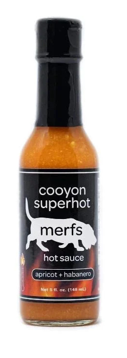 Sos Merfs Cooyon Superhot z morelą, Habanero i ekstraktem 6MLN SHU, 148ml