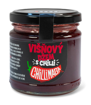 Dżem ChilliMaga Wiśniowy z papryką Naga Jolokia 200g