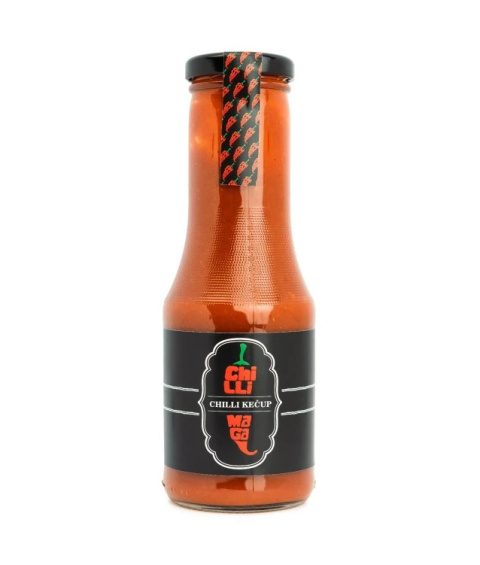 Ketchup ChilliMaga z papryką Naga Jolokia, 300g