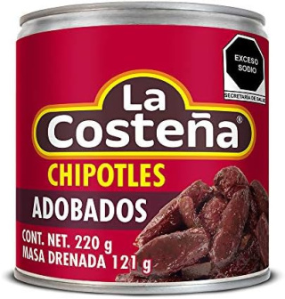 La Costena papryka Chipotle w sosie Adobo 220g (121g)