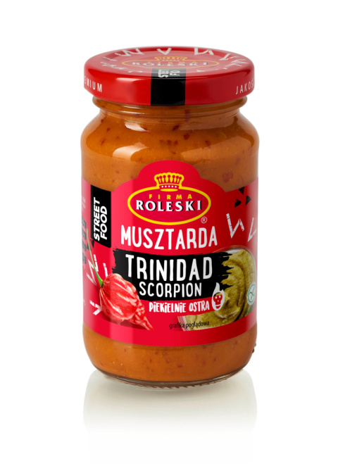 Ostra musztarda Roleski Trinidad Scorpion 210g