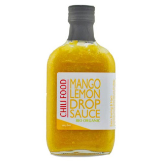 Ostry Sos Chili Food MANGO Lemon Drop BIO Organic 185ml