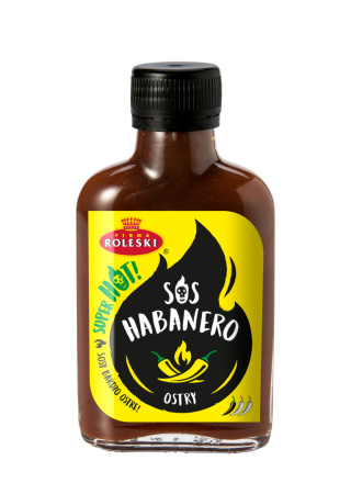 Ostry sos Roleski Habanero WAŻNY DO 15.05, 120g