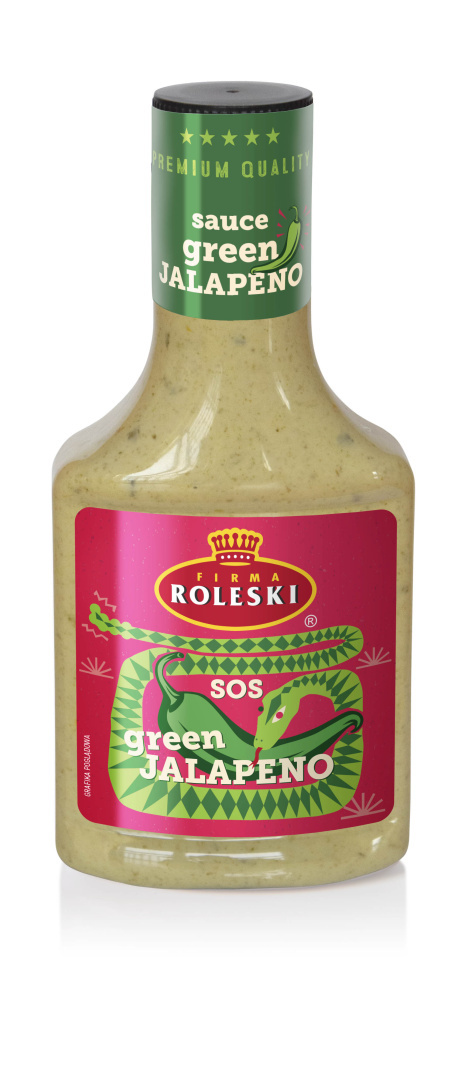 Pikantny sos majonezowy Roleski Green Jalapeno 290g