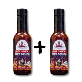 Ekstremalny sos Poppamies Fire Demon PROMO 1+1 TANIEJ, 2x150ml