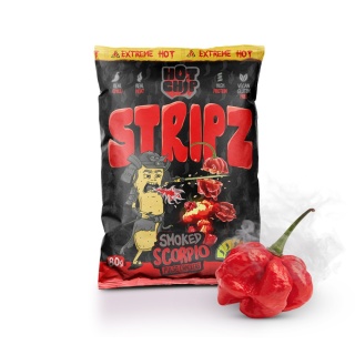 Hot Chip STRIPZ Smoked Scorpio z papryką Scorpion, 80g
