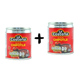 La Costena salsa Chipotle MEKSYK PROMO 1+1 TANIEJ, 2x220g