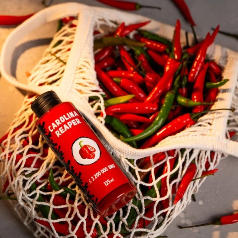 Ostre puree Hot-Chip z papryki Carolina Reaper 125ml