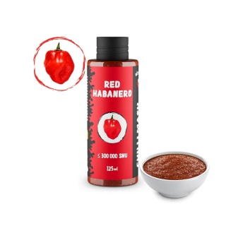 Ostre puree Hot-Chip z papryki Red Habanero 125ml