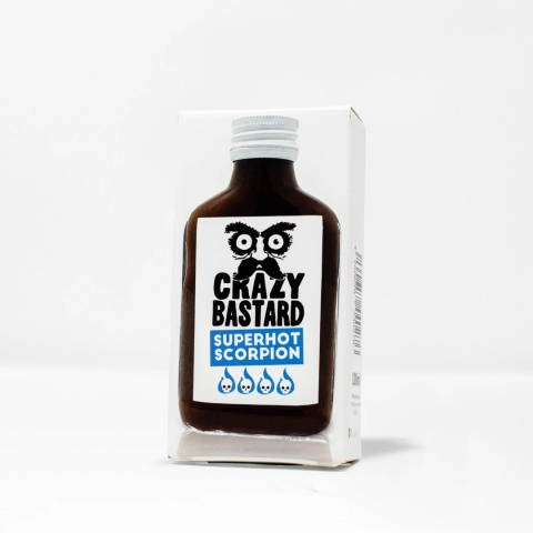 Ostry Sos Crazy Bastard SUPERHOT Scorpion 100ml