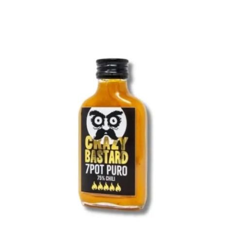 Ostry Sos Crazy Bastard 7 Pot PURO (75% chili) 100ml