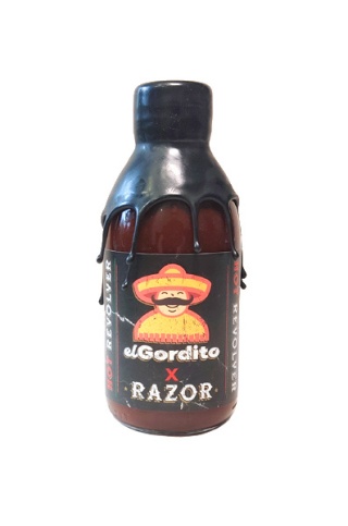 Ostry Sos Razor Hot Revolver FERMENTOWANY WAŻNY DO 31.01.2026, 200ml