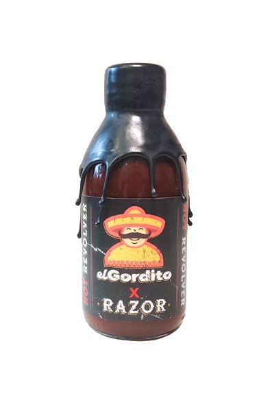 Ostry Sos Razor Hot Revolver FERMENTOWANY WAŻNY DO 31.01.2026, 200ml