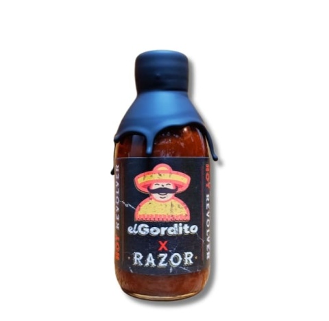 Ostry Sos Razor Hot Revolver FERMENTOWANY 200ml