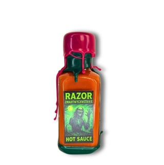 Ekstremalnie ostry Sos Razor ZMARTWYCHWSTANIE Edycja Limitowana 100ml