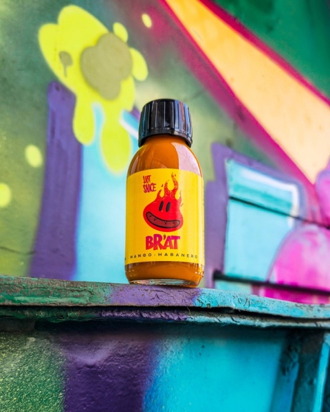 Ostry sos BRAT Mango & Habanero 100ml