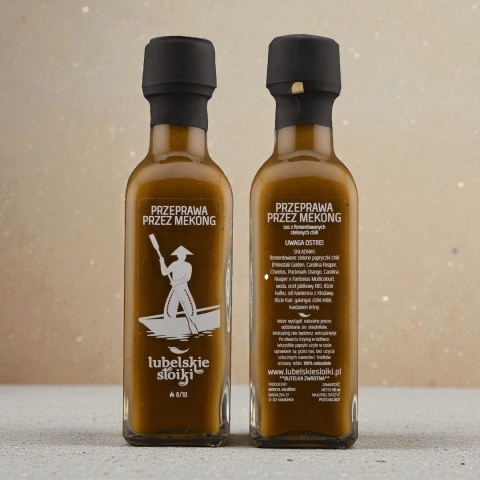Ostry sos Lubelskie Słoiki Przeprawa przez Mekong 100ml
