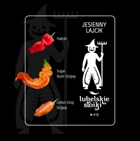 Ostry sos Lubelskie Słoiki Jesienny Lajcik 100ml