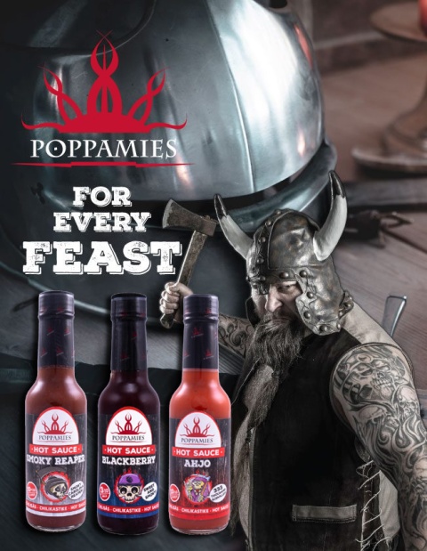 Ostry sos Poppamies Aged Jalapeno PROMO 1+1 TANIEJ, 2x150ml