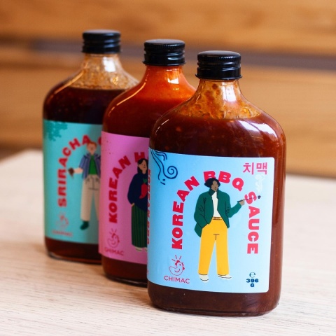 Pikantny sos Chimac KOREAN BBQ 396g