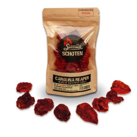 Scovilla SCHOTEN papryka Carolina Reaper suszona w całości 20g