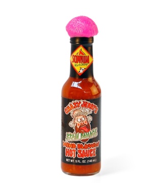 Sos Crazy Jerry's Brain Damage z mandarynkami i Habanero 148ml