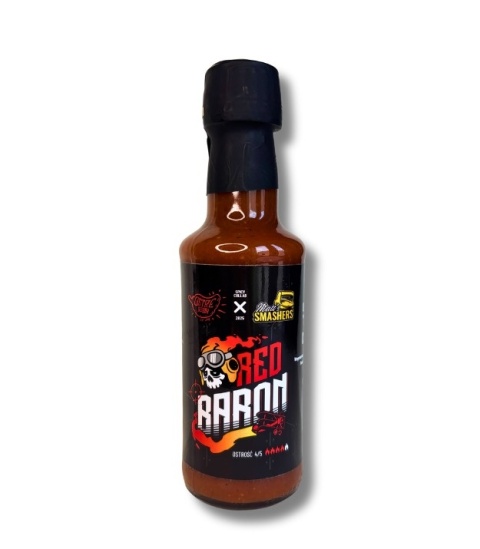 Sos Ostre Sztosy Red Baron z Caroliną Reaper i Habanero, 200ml