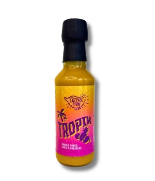 Sos Ostre Sztosy TROPIK z mango, ananasem, kokosem i Habanero, 200ml