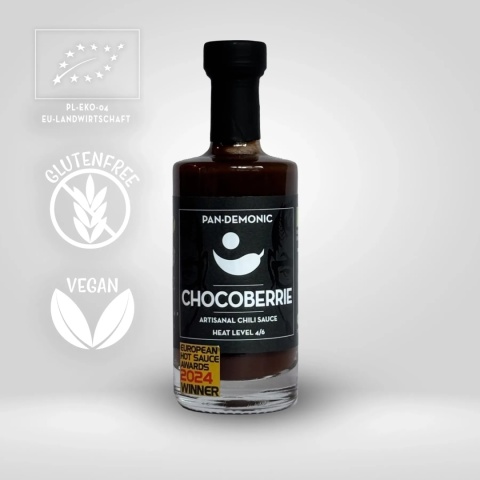Sos Pandemonic CHOCOBERRIE z Habanero, jeżynami i kakao 100ml
