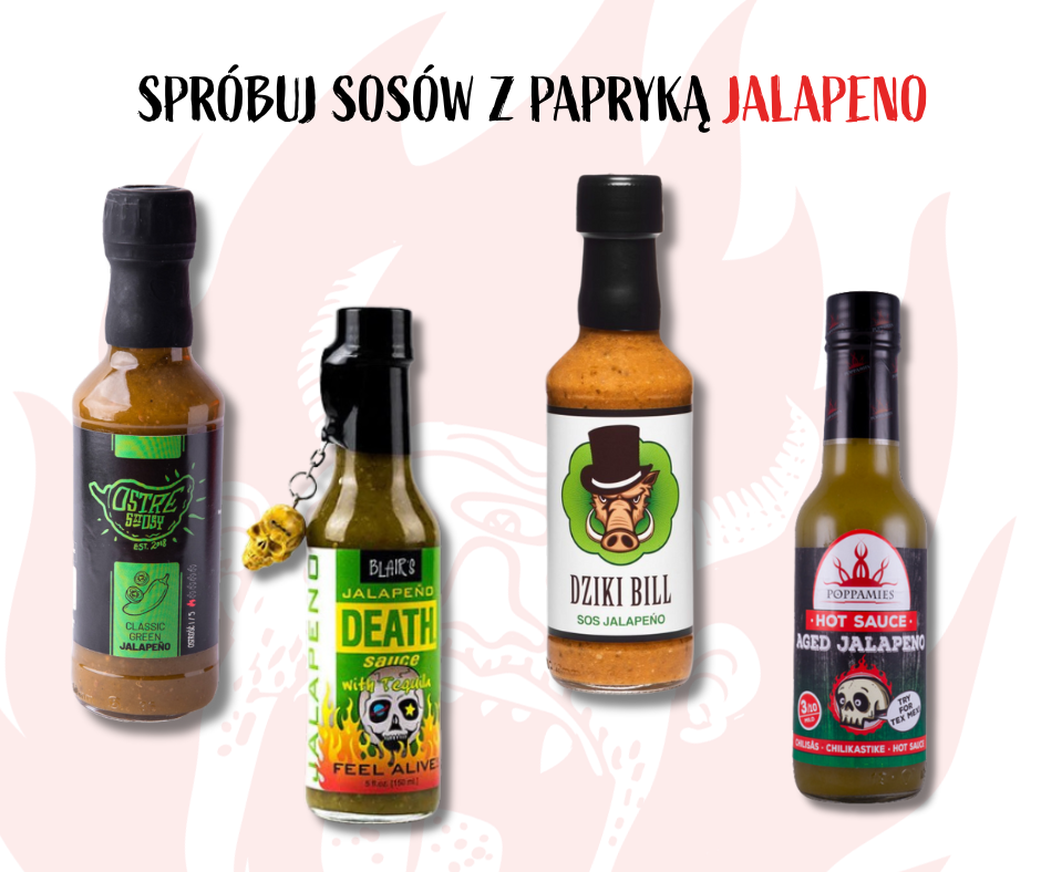 sosy papryka Jalapeno sklep Będzie Piekło
